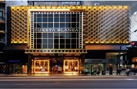  威信门头设计与商业空间的纽带。