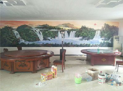  威信墙绘-写实风景