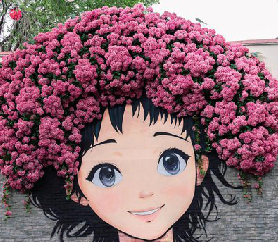  威信墙体彩绘-网红墙打卡