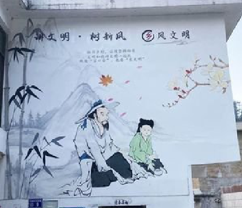  威信分享几个墙绘保养知识。