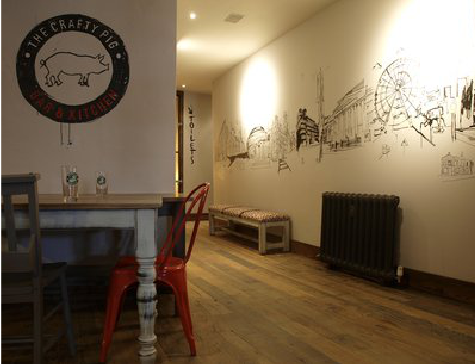  威信教你判断手绘墙质量的好坏。