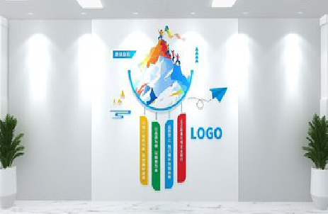  威信公司企业形象墙的工艺材料有哪些？